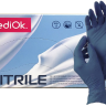 MediOk Перчатки одноразовые нитриловые Черничные, размер M (100 шт)