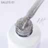 HIT gel, Гель-лак "Salute" №01, 9 мл