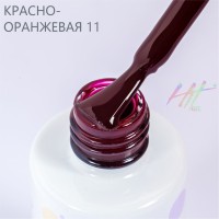 Гель-лак Red №11 Wine ТМ "HIT gel", 9 мл