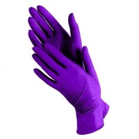MediOk Перчатки одноразовые нитриловые Фиолетовые, размер M (100 шт)