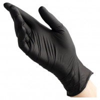 MediOk Перчатки одноразовые нитриловые Black+, размер S (100 шт)