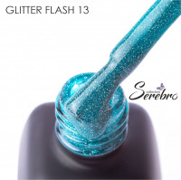 Serebro, Гель-лак светоотражающий "Glitter flash" №13, 11 мл