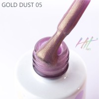 Гель-лак Gold dust" №05 ТМ "HIT gel, 9 мл