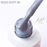 Гель-лак Gold dust" №06 ТМ "HIT gel, 9 мл