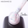 Serebro, Гель-лак "Milkshake" №02, 11 мл