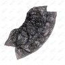 SAF&TY Бахилы полиэтиленовые, черные, 2,6 гр. (упаковка 100 шт)