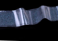 Фольга для эффекта "Битое стекло", прозрачная, 1 метр(квадратики)