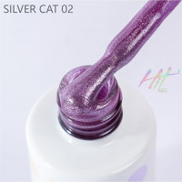 Гель-лак Silver cat №02 ТМ "HIT gel", 9 мл