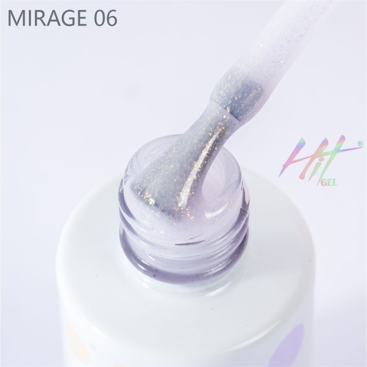 HIT gel, Гель-лак "Mirage" №06, 9 мл