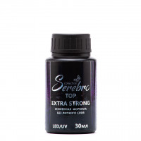 Serebro, Топ без липкого слоя Extra Strong no-cleance для гель-лака, 30 мл