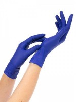 NitriMax Перчатки одноразовые нитриловые Фиолетовые, размер M (100 шт)