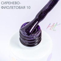 HIT gel, Гель-лак "Lilac" №10 Purple, 9 мл