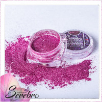 Serebro, Пигмент-втирка "Металлик", цвет ярко-розовый, 0,3 г.