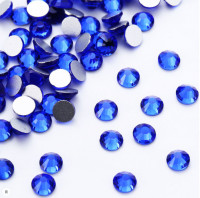 Стразы стекло (синие)- полный аналог SWAROVSKI ELEMENTS.Размер ss5 - 1,8 мм (1440 шт)