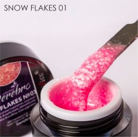 Гель-лак Snow Flakes №01 "Serebro collection", 5 мл
