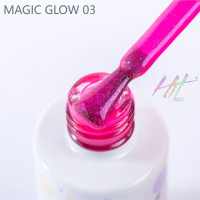 HIT gel, Гель-лак "Magic glow" №03, 9 мл