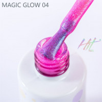 HIT gel, Гель-лак "Magic glow" №04, 9 мл