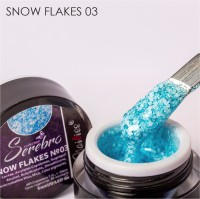 Гель-лак Snow Flakes №03 "Serebro collection", 5 мл