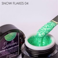 Гель-лак Snow Flakes №04 "Serebro collection", 5 мл