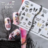 Слайдер-дизайн Fashion Nails, фольгированный G85