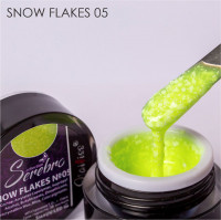 Гель-лак Snow Flakes №05 "Serebro collection", 5 мл