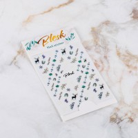 Blesk, Мини наклейки для дизайна ногтей №214