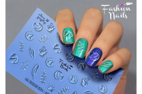 Слайдер-дизайн Fashion Nails, AEROgraphy №15