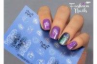 Слайдер-дизайн Fashion Nails, AEROgraphy №21