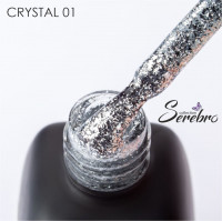 Serebro, Гель-лак "Crystal" №01, 11 мл