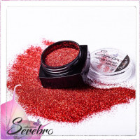 Serebro, Дизайн для ногтей "Магия блеска", коллекция RED №02
