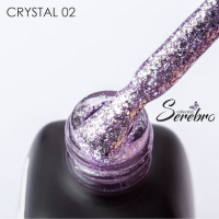 Serebro, Гель-лак "Crystal" №02, 11 мл