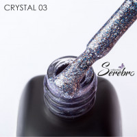 Serebro, Гель-лак "Crystal" №03, 11 мл