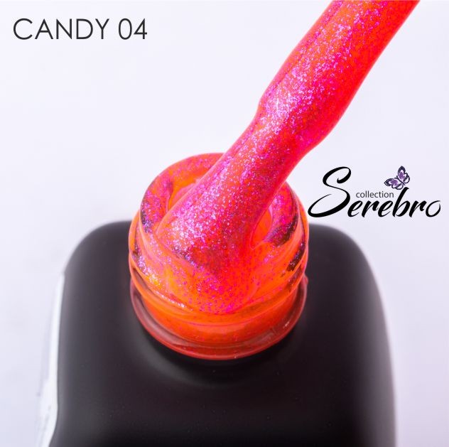Serebro, Гель-лак "Candy" №04, 11 мл