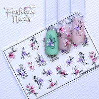 Слайдер-дизайн Fashion Nails, цветной 3D (100)