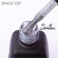 Serebro, Топ без липкого слоя "Space top" для гель-лака, 11 мл