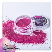 Пигмент-втирка Металлик "Serebro collection". Цвет: розовый 0,3 г.