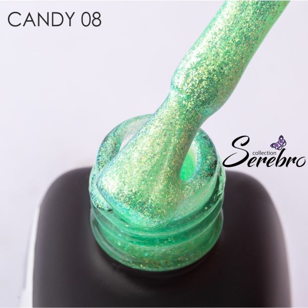 Serebro, Гель-лак "Candy" №08, 11 мл