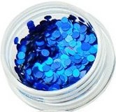 Пайетки круглые - камифубуки 1,8 мм (синий)