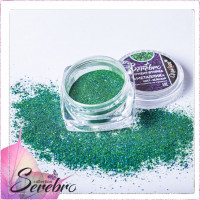 Serebro, Пигмент-втирка "Металлик", цвет зеленый, 0,3 г.