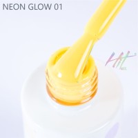 HIT gel, Гель-лак "Neon glow" №01, 9 мл