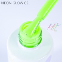 Гель-лак Neon glow №02 ТМ "HIT gel", 9 мл