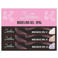 Serebro, Наклейки на типсы "Modeling gel Opal"