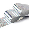 Serebro, Фольга фирменная для дизайна ногтей №20, цвет блеск серебро, 50 см