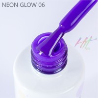 Гель-лак Neon glow №06 ТМ "HIT gel", 9 мл