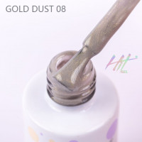 Гель-лак Gold dust" №08 ТМ "HIT gel, 9 мл