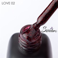 Serebro, Гель-лак "LOVE" №02, 11 мл