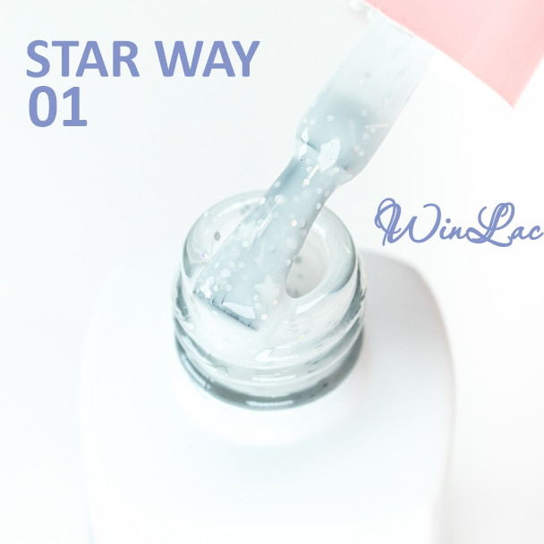 WinLac, Гель-лак "Star way" №01, 5 мл