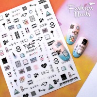 Наклейка для ногтей Fashion Nails, Sticker 17