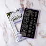 Blesk, Пластина для стемпинга №043, 6*12 см