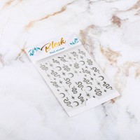 Blesk, Наклейки для дизайна ногтей №218